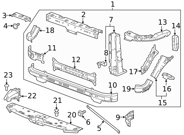 Genuine GM Park Assist Camera Bolt 11611112