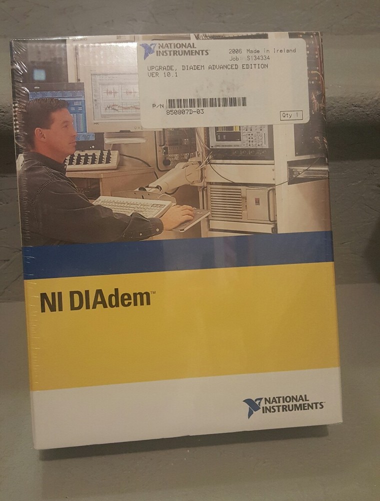 New sealed NI DIADEM Advanced Edition