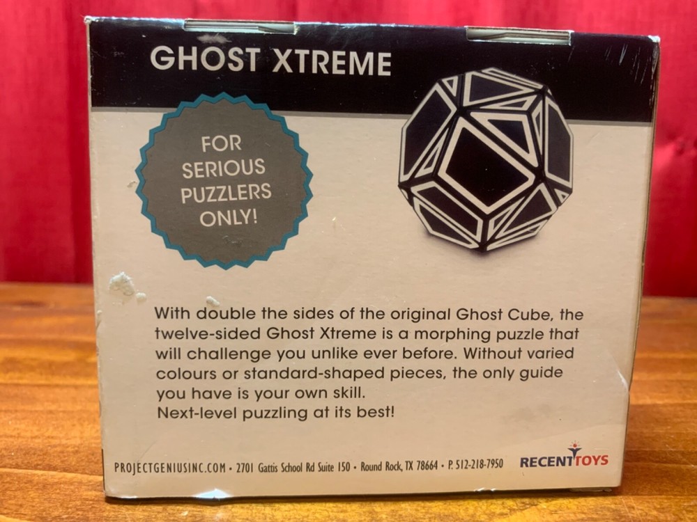 Ghost Cube Extreme - Meffert's Rotation Brain Teaser Puzzle