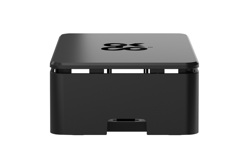 OKDO Raspberry PI 4 Case - Snap Together, Wall Mountable, Model 187-3798