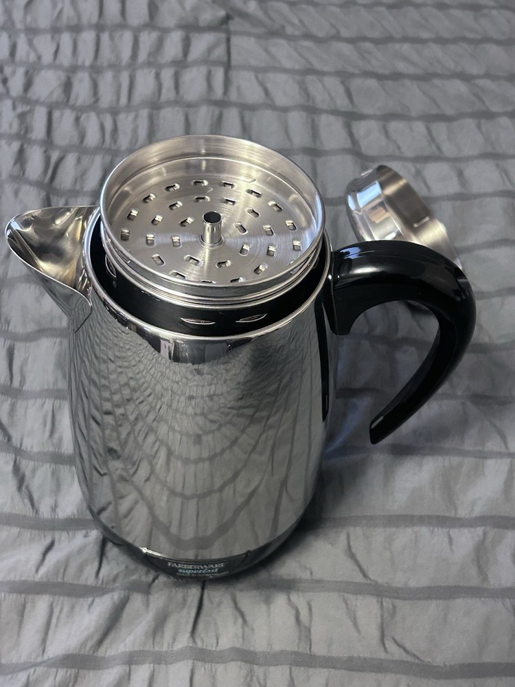 Farberware Superfast 8 Cup Electric Coffee Percolator Model 280 Fully Automatic