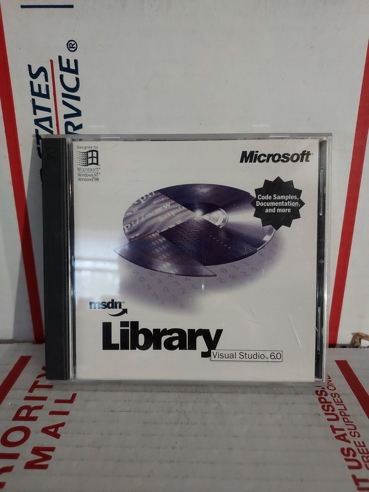 Microsoft Visual Studio Basic Enterprise Professional 6.0 6 MSDN Library - #162h
