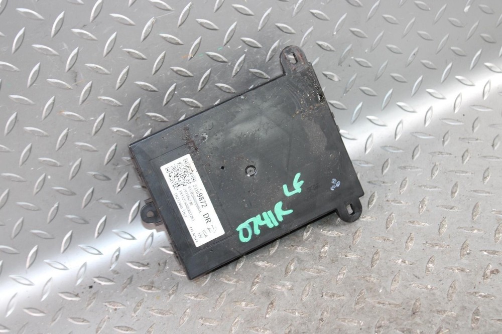 2014 XTS Electronic Front Driver Side Left Seat Position Memory Control Module