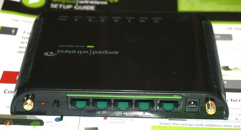 Amped Wireless SR300 High Power Wireless-300N Smart Repeater