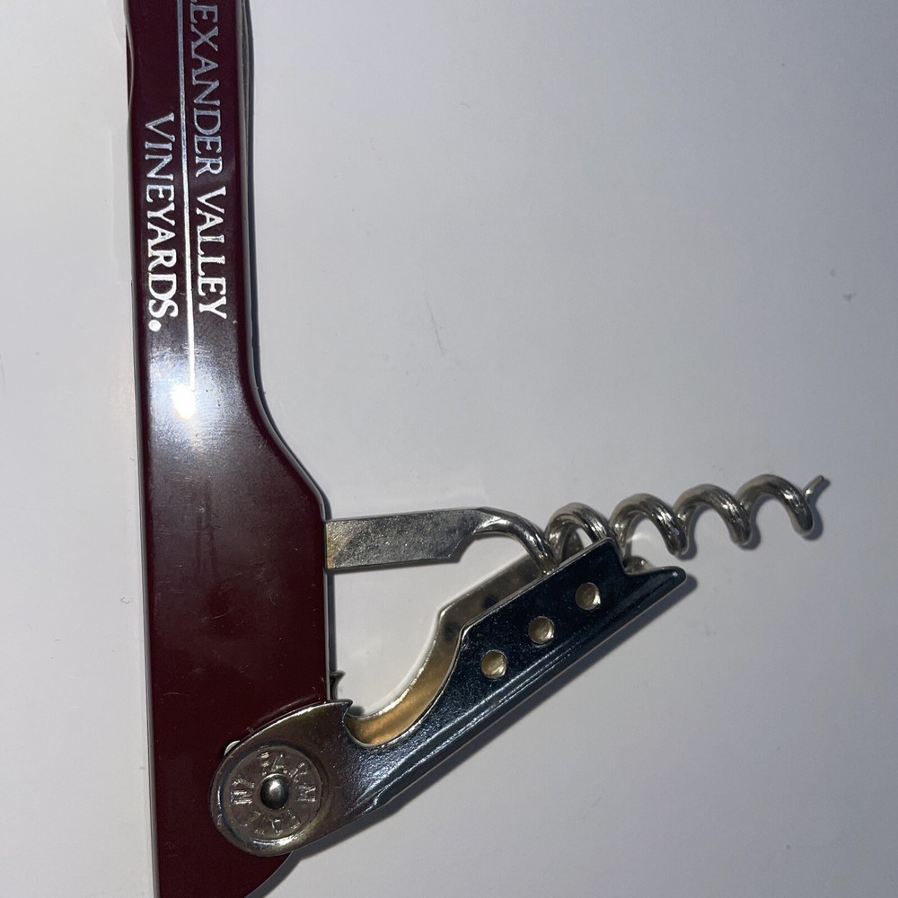 Alexander Valley Winery Corkscrew & Bottle Opener