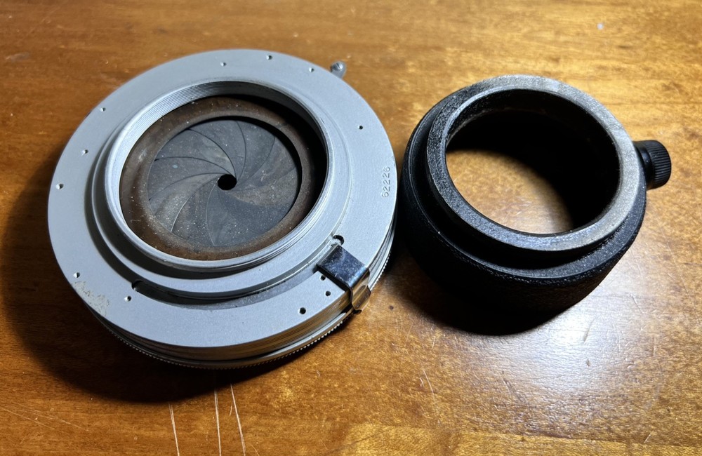 Vintage Ilex Shutter Keystone Flashmeter large format Thread Diameter 58 mm