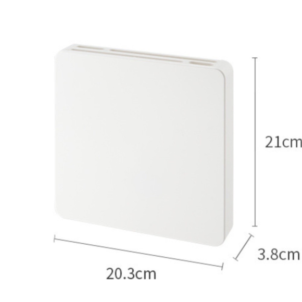 Space Saving Wall Mounted Rack Household Tool Storage Shelf Dust Proof Design