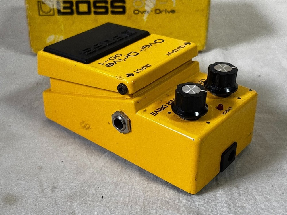 Boss OD-1 Over Drive Silver Screw Transparency Switch RC3403ADB #8000