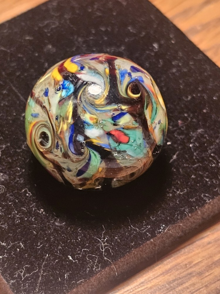 Antique Hand-blown Glass Bead