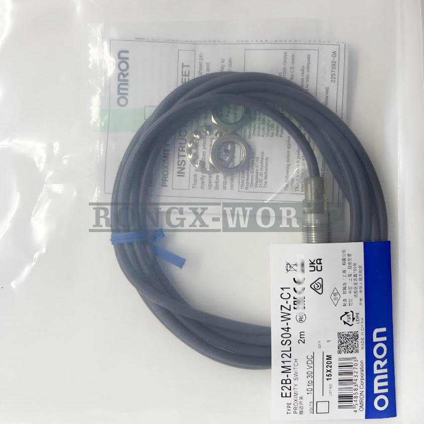 New One Omron E2B-M12LS04-WZ-C1 Proximity Sensor
