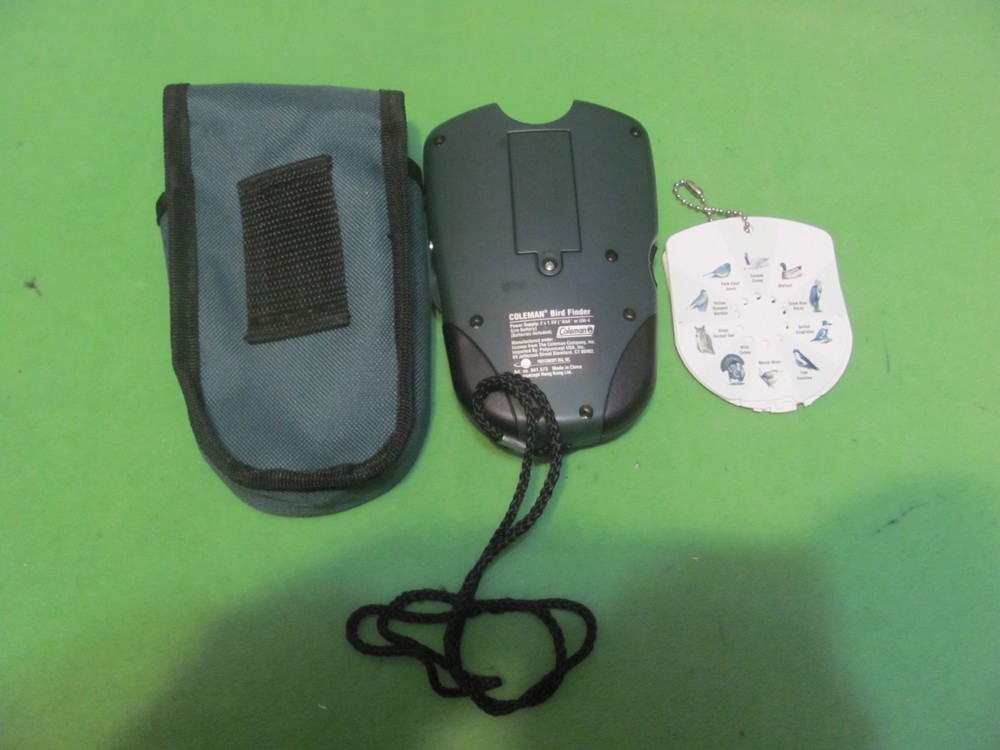 Coleman LED Multi-Function Bird Finder in Carrying Case Working condition.
