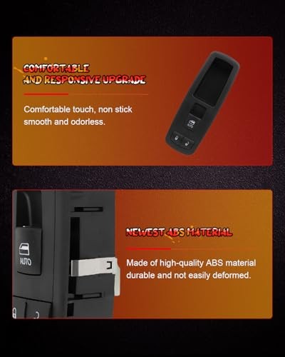 Master Power Window Switch Front Right Passenger Side for Dodge 68086692AD