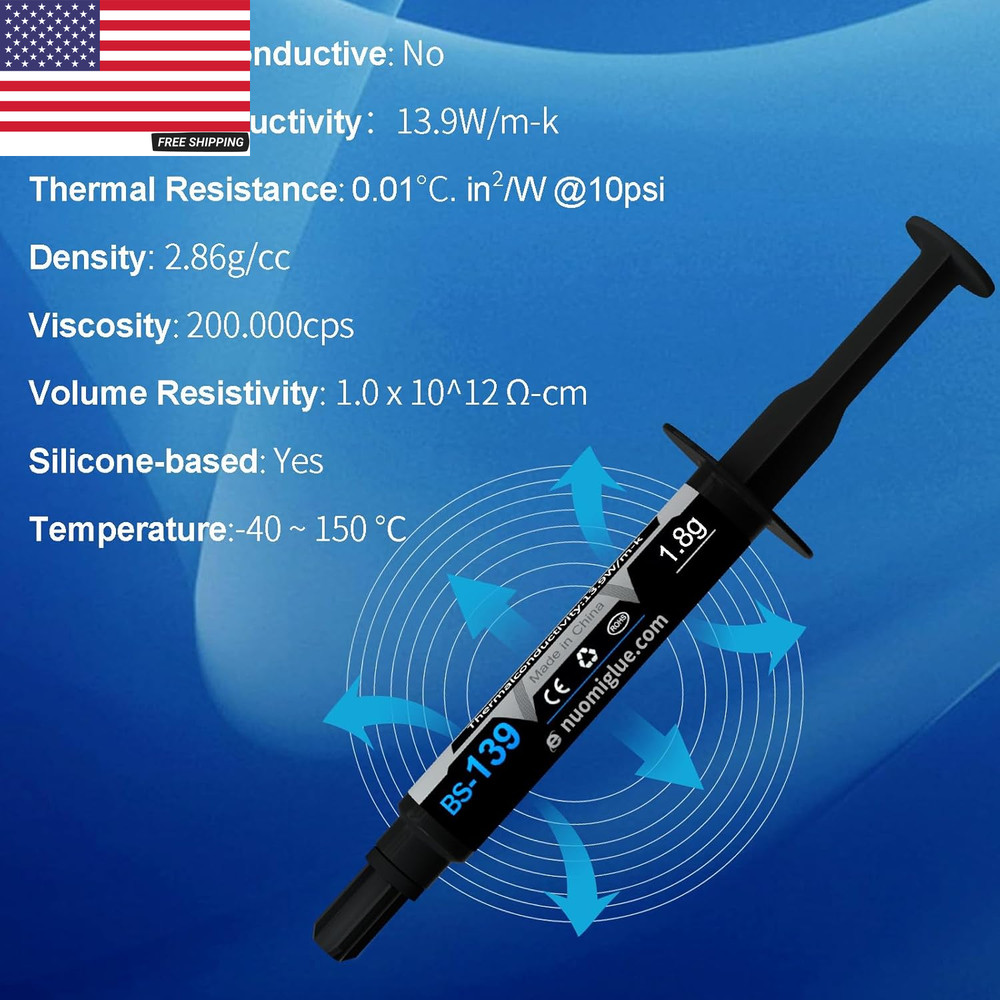 Thermal Paste, 80G with 6 Toolkit
