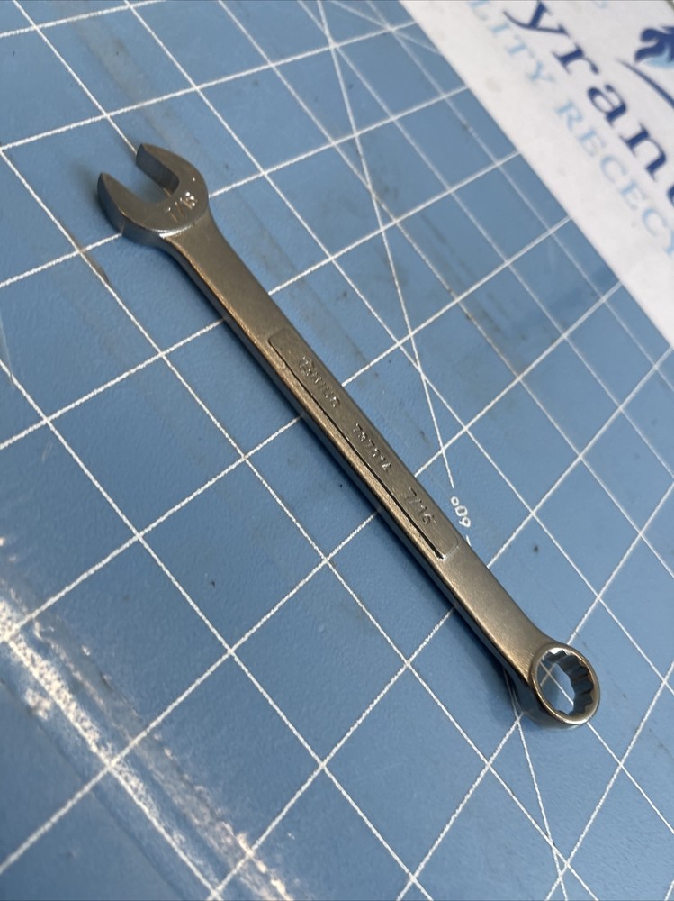 Genius Tools 7/16" Combination Wrench (Matte Finish) - 737014