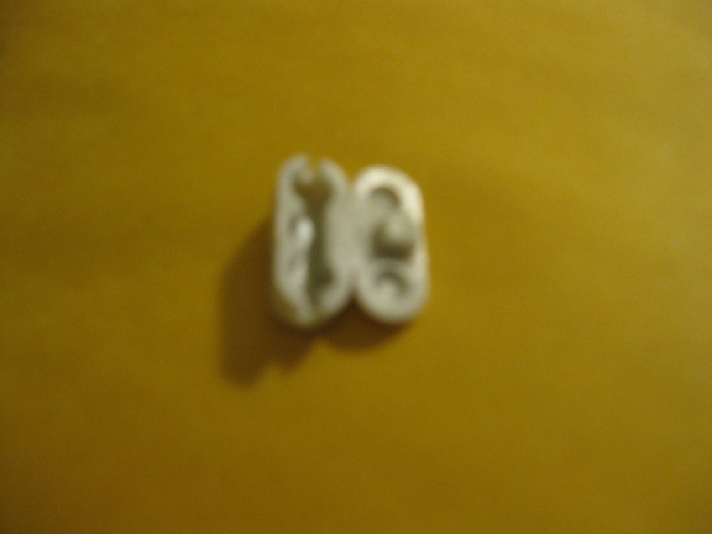 Grey Plastic Beaded Chain Connector for #10 or #6 beaded Chain