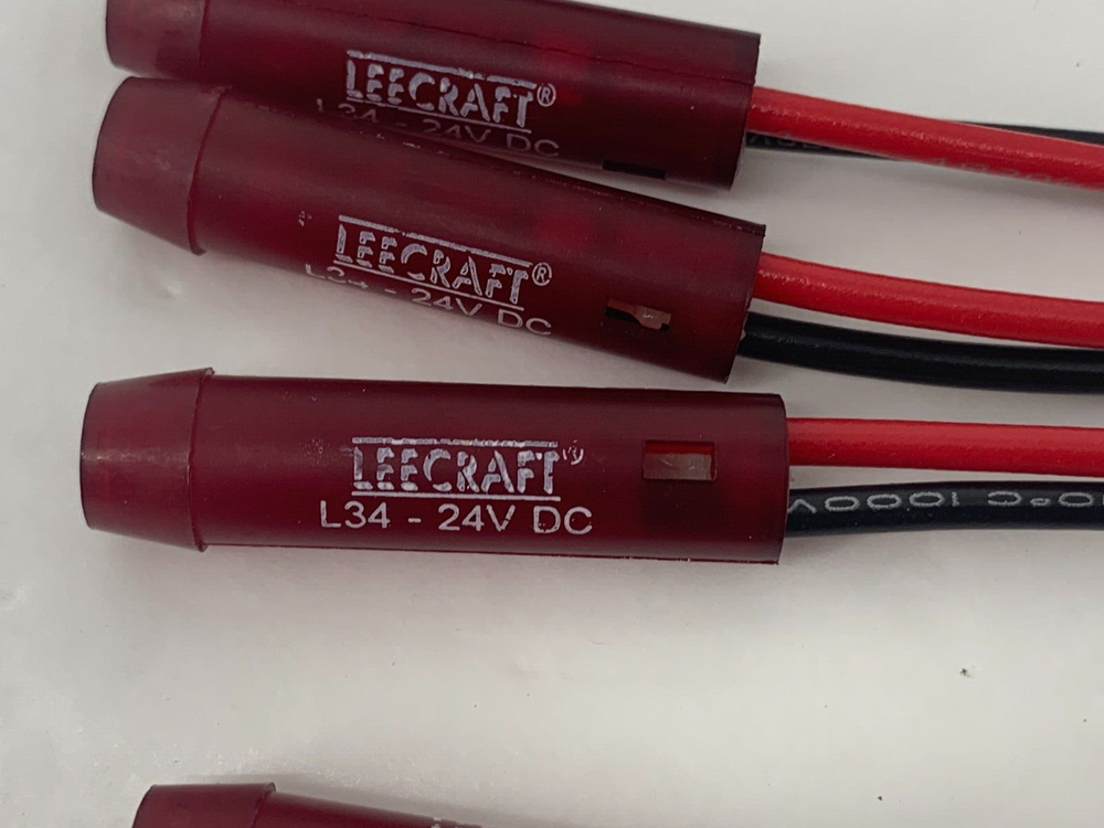 Leecraft L34-24V DC Indicator Light (Pack of 6)