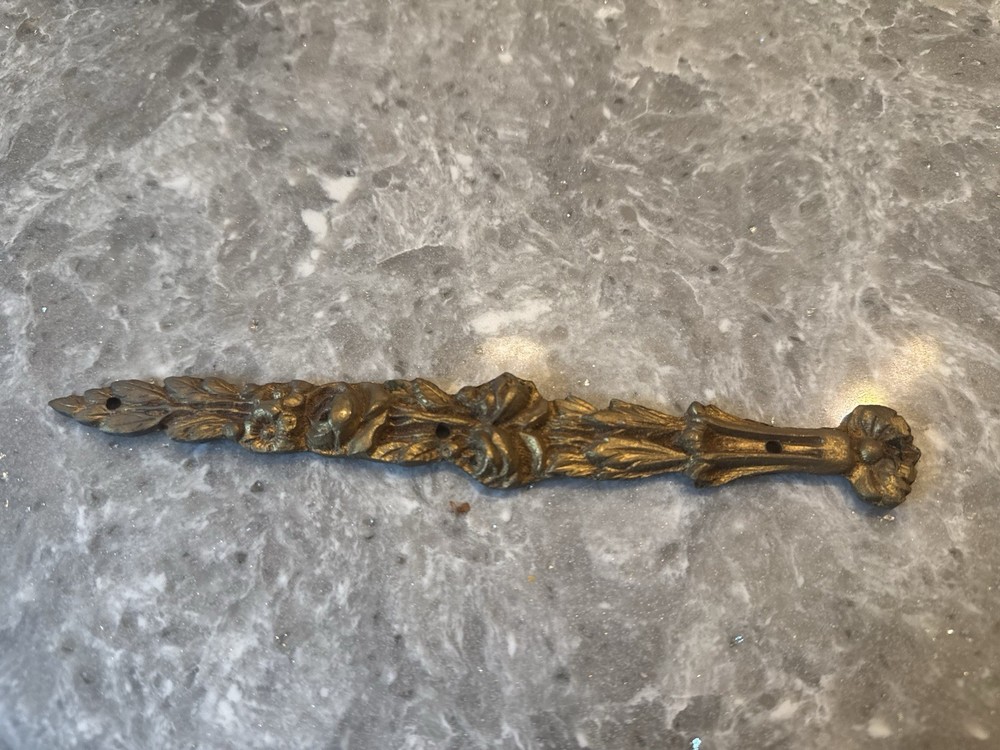 Antique Solid Brass Embellishments Made In Italy