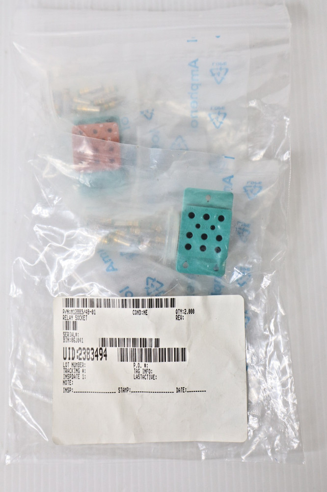 Amphenol M12883/48-01 Relay Socket (2 Available)
