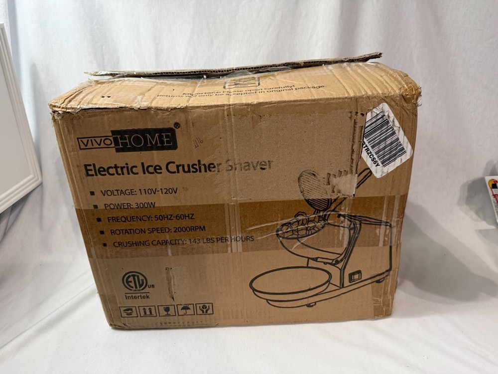 VIVOHOME Electric Ice Shaver Machine