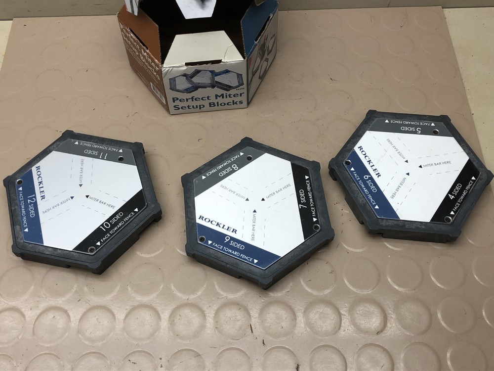 Rockler Perfect Miter Setup Blocks