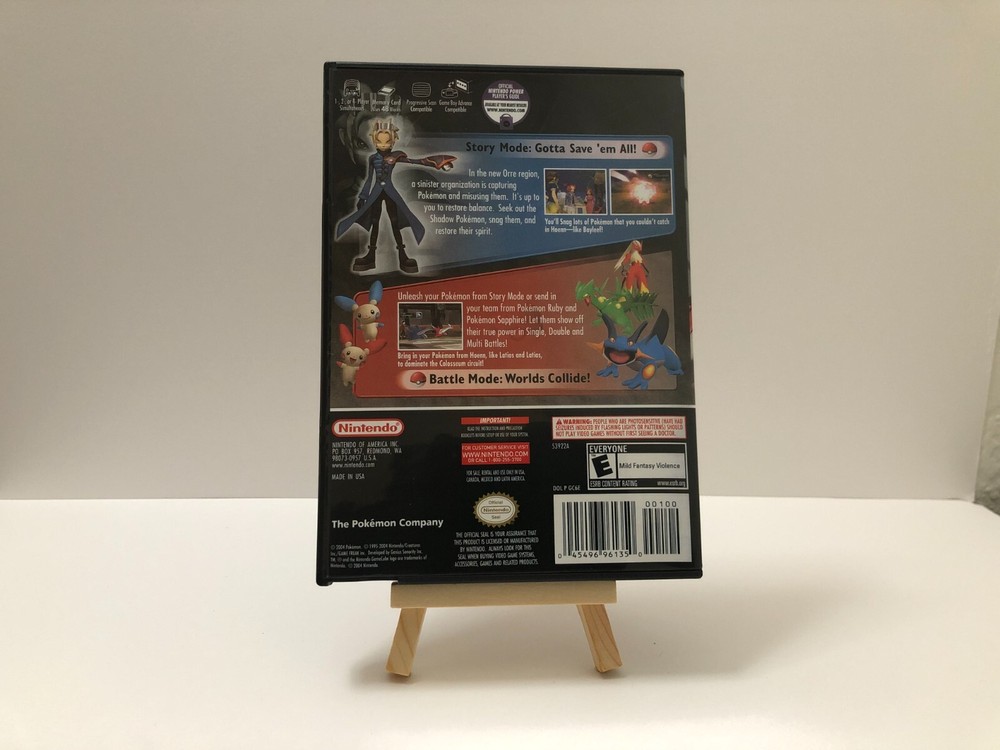 Replacement GameCube Case for Pokemon Colosseum