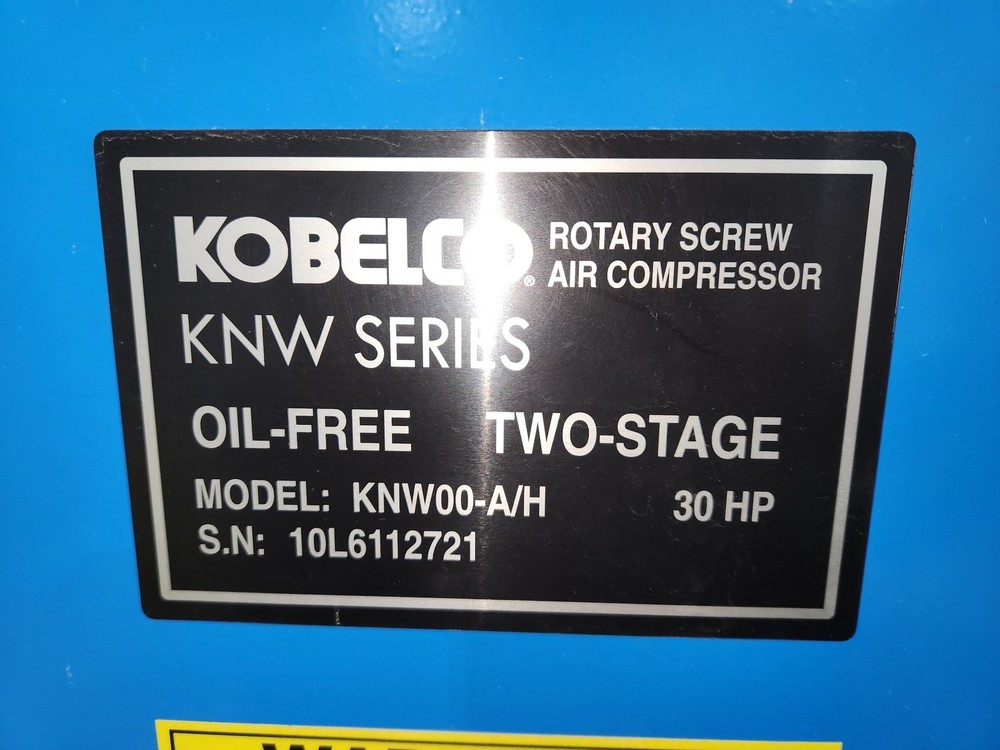 KOBELCO KNW00-A/H SCREW COMPRESSOR