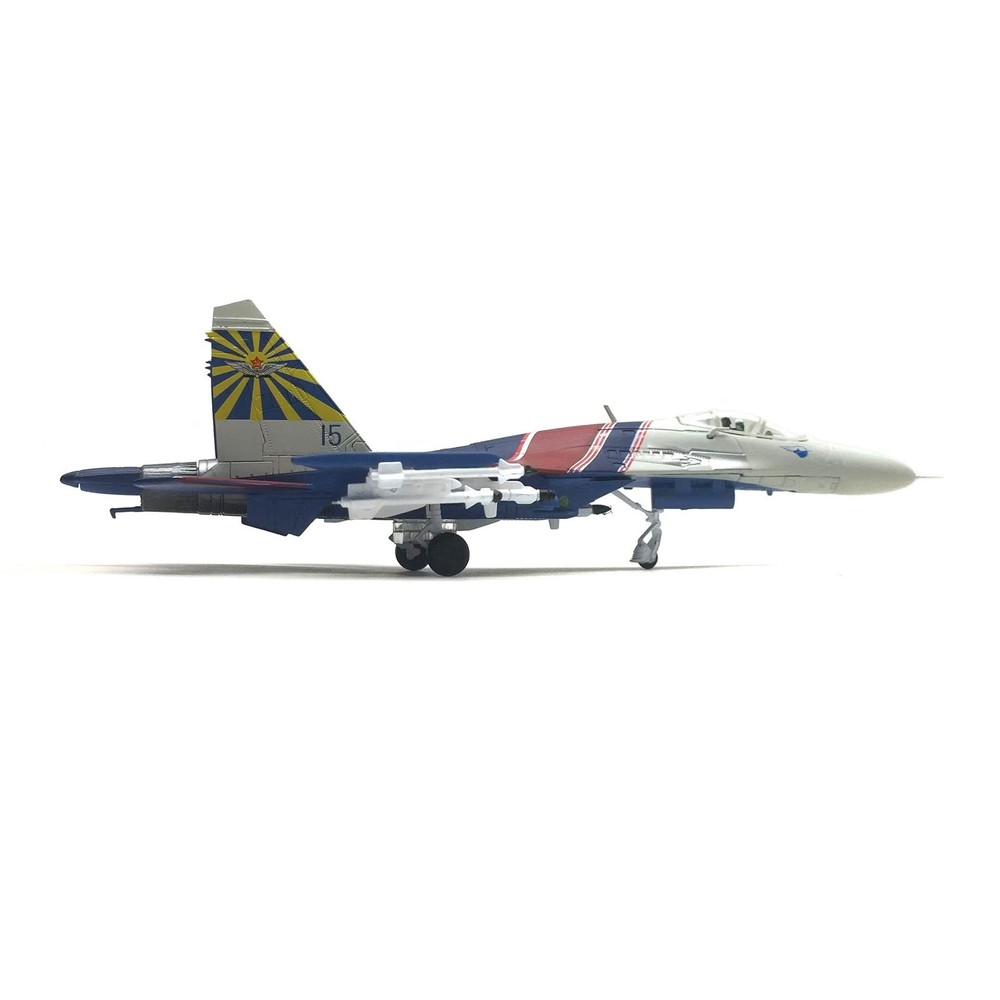 1: 100 Russian Su-27 Warrior Performance Aircraft Model Display Collection Gift