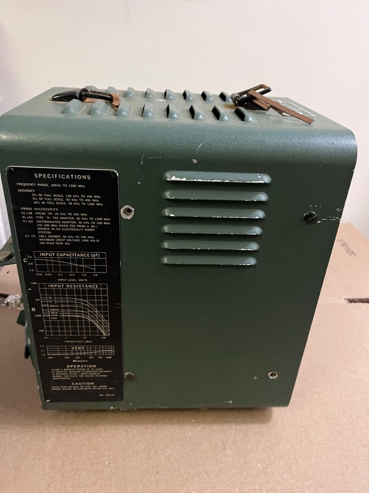 Pre Owned Boonton 91DA Voltmeter Boonton Electronics Sensitive Voltmeter