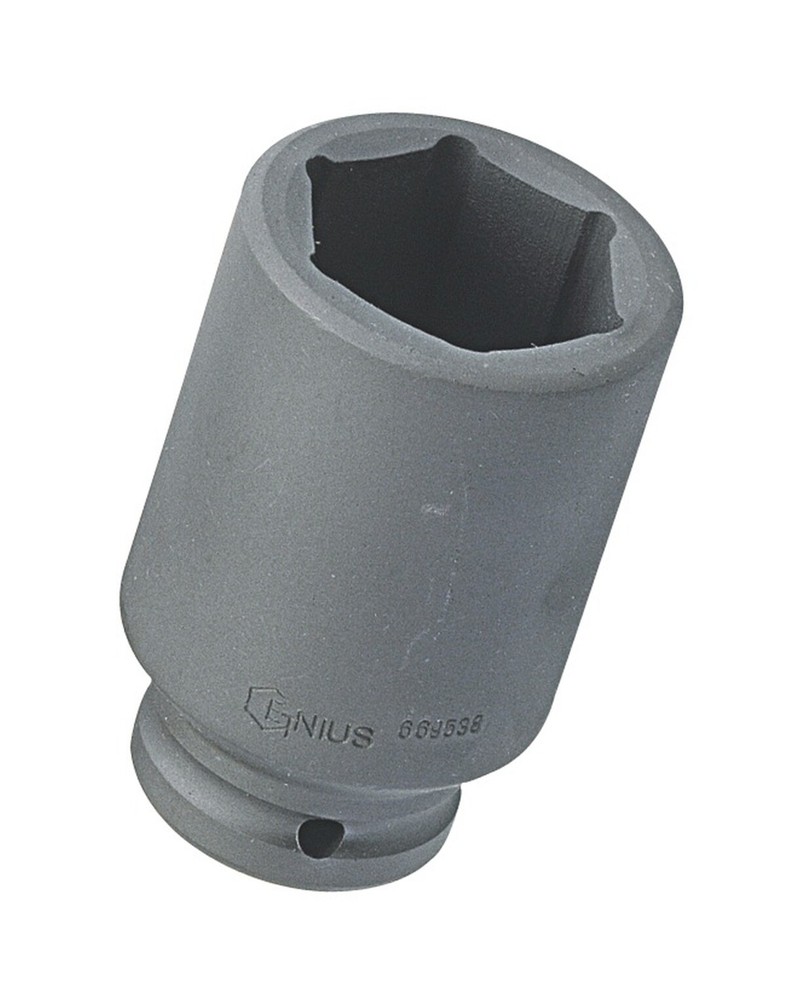 Genius Tools 3/4" Dr. 1-1/16" Impact Socket (CR-Mo) - 669534