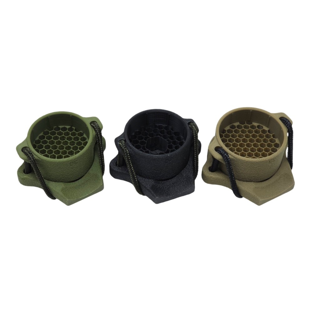 HexCover ARD Killflash Cap Combo for LPVO & Scopes
