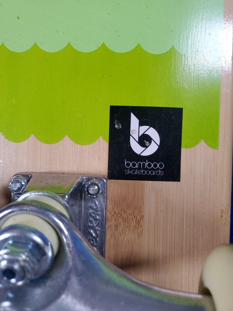 Skateboard Bamboo naturally Inspired Skateboard Read Description
