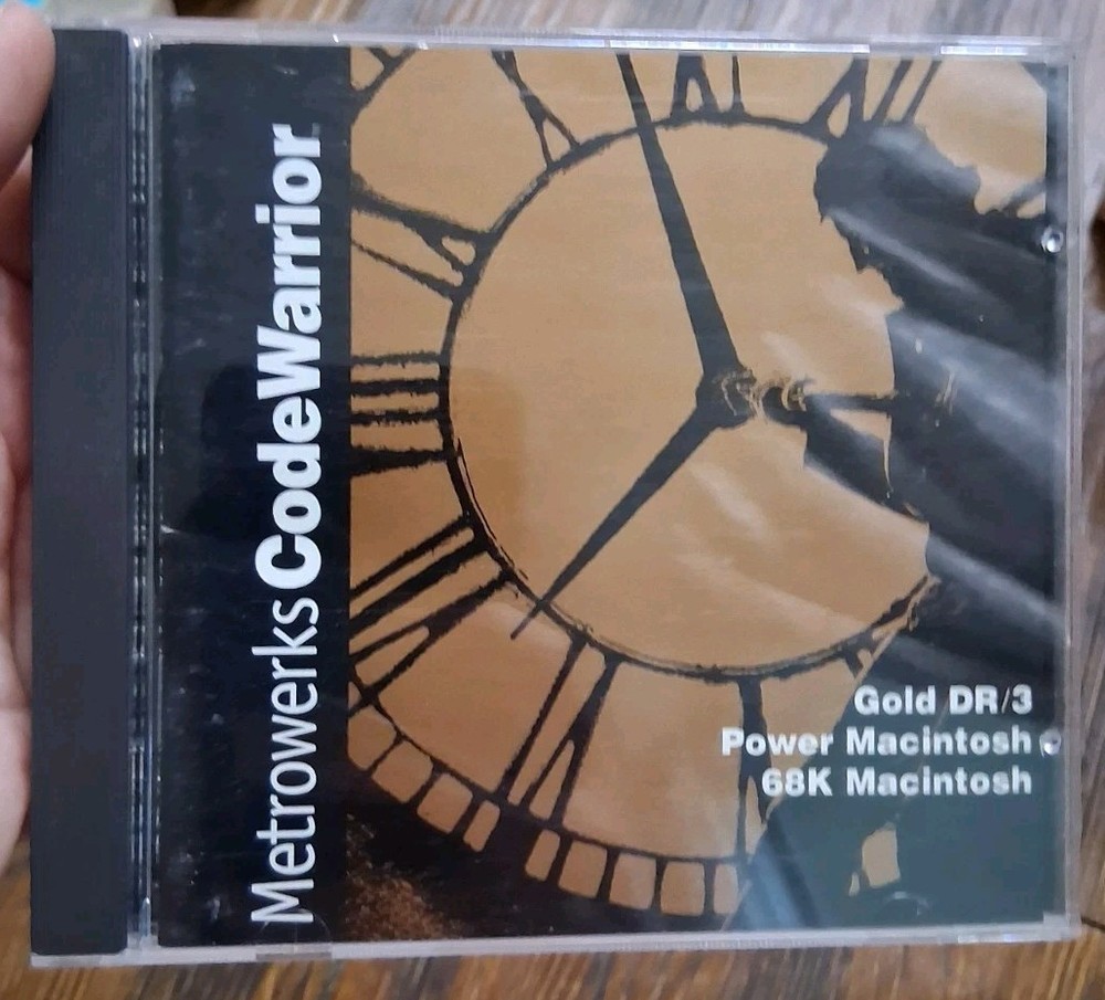 MetroWerks CodeWarrior Gold DR 3 CD for Power Macintosh