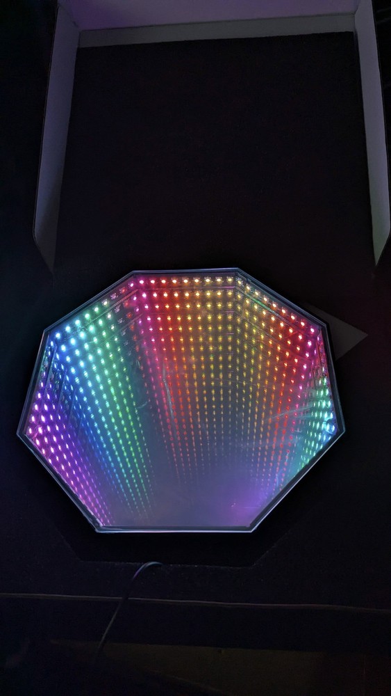 HyperMirror Infinity Mirror - The Hyperspace Lighting Company