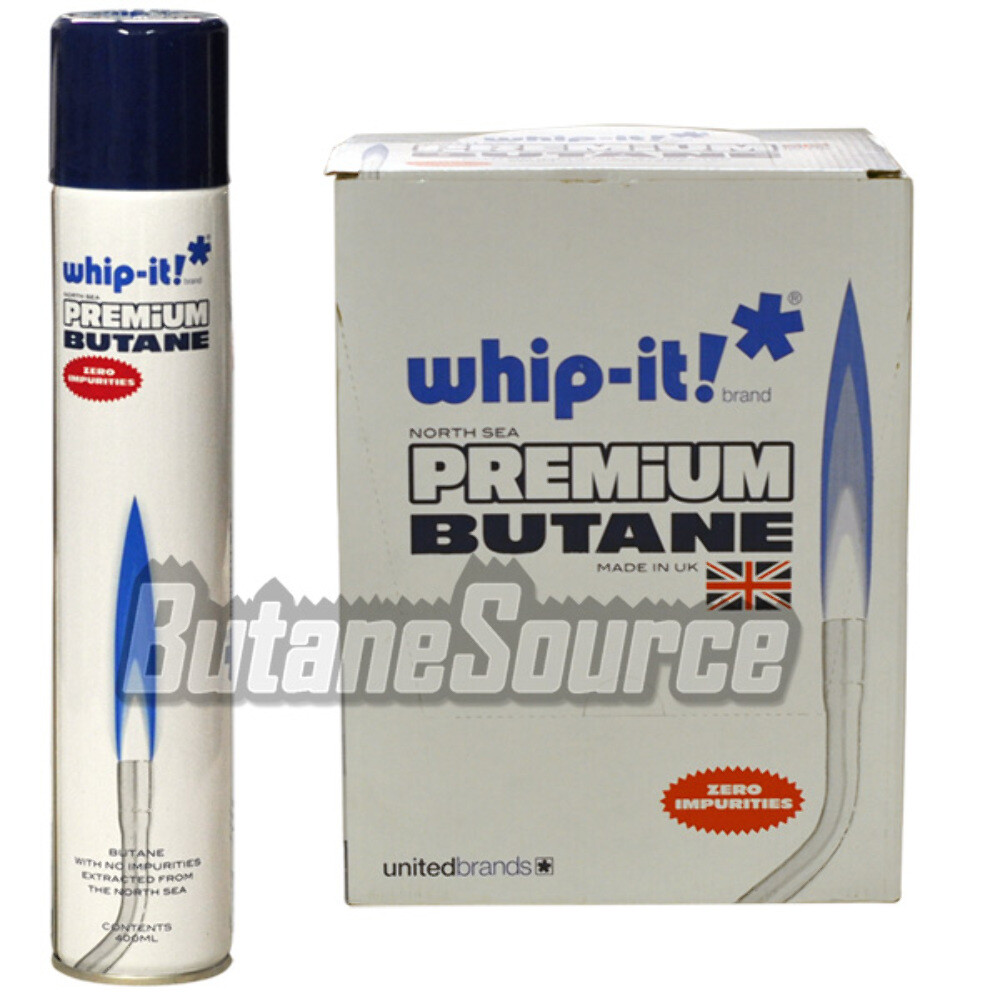 Whip-It Premium Butane - 12 pack