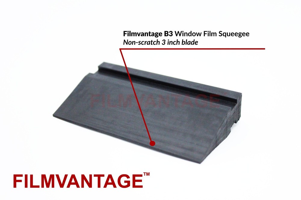 Rubber Squeegee Window Tint & PPF Installation Tool Non Scratch Film Install