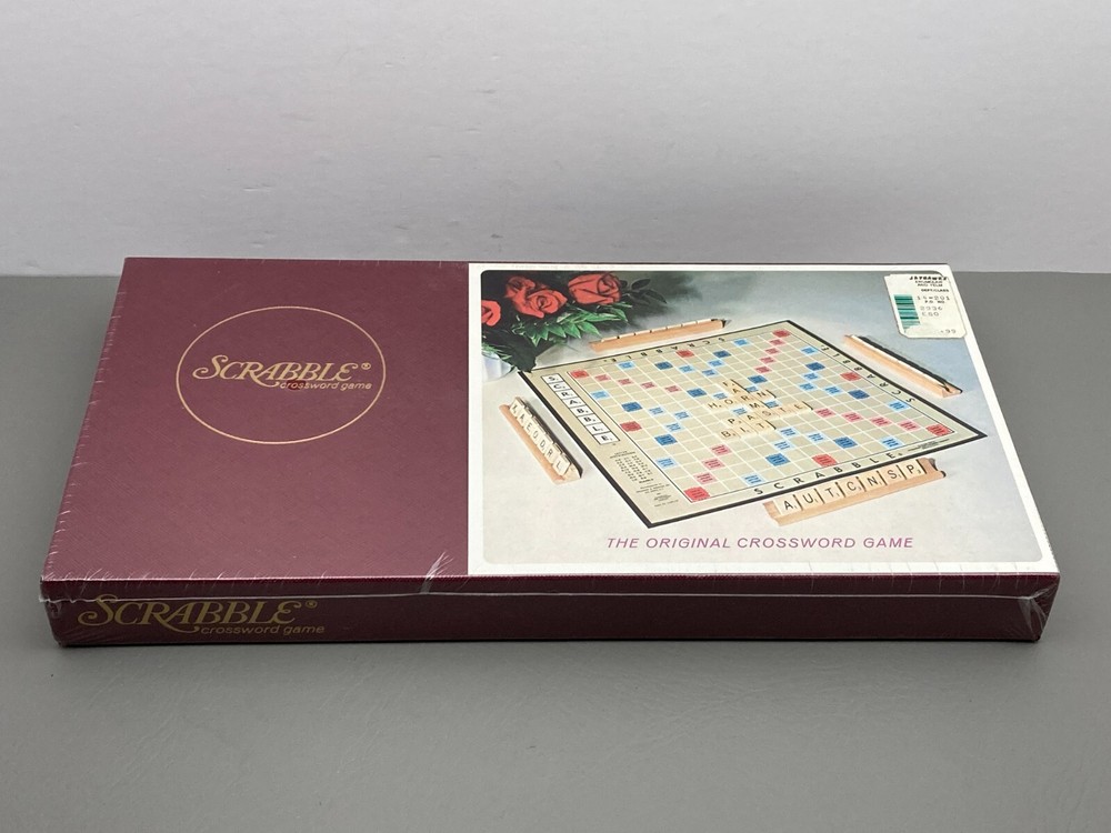 Scrabble Crossword Game 1971 Version Selchow & Righter New Sealed