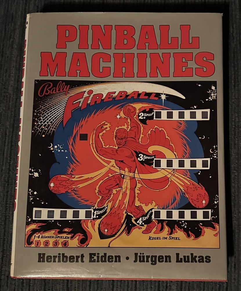 Pinball Machines book By Eiden and Lukas