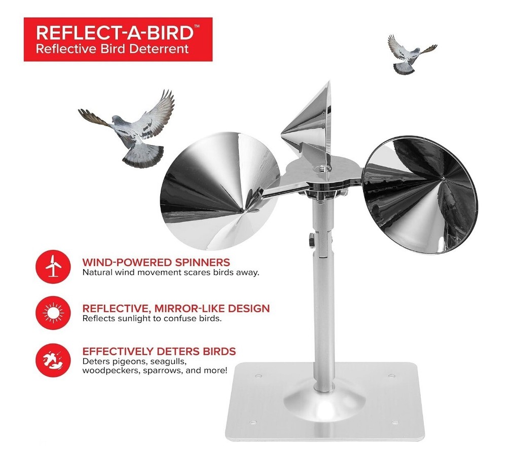 Bird B Gone - Reflect-A-Bird - Reflective Spinning Deterrent
