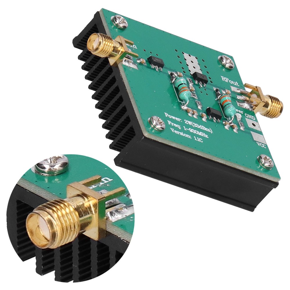 RF Power Wideband Amplifier Amplification Module 1-930MHz Working Frequency