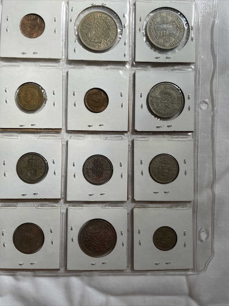 Great Britain 1948-1956 Mixed Coins