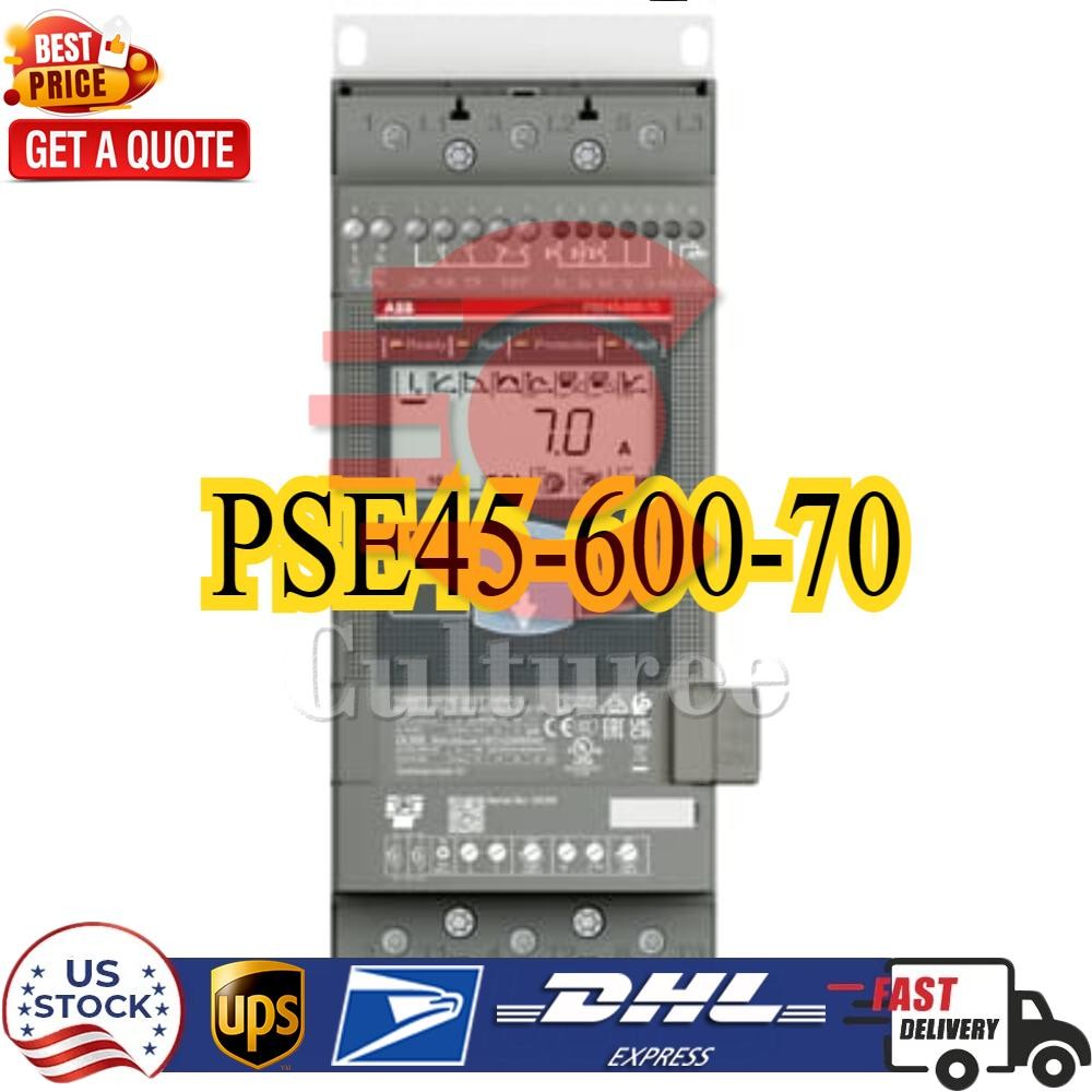 1pc ABB PSE45-600-70 Soft Starter 45A
