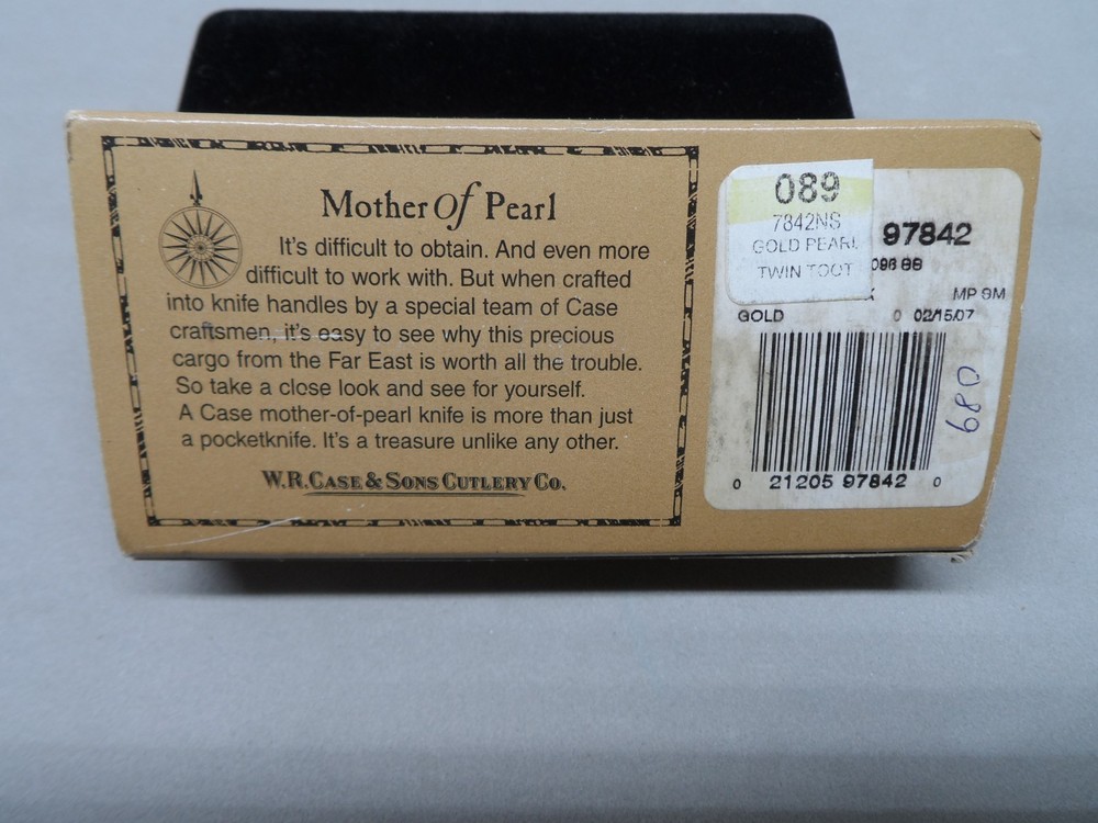 Case xx empty clam shell box