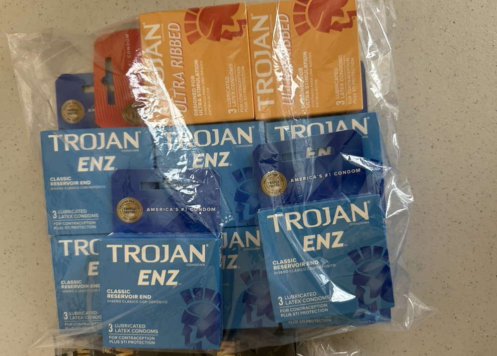 Trojan ENZ Premium Lubricant - 3 ct, (varied)