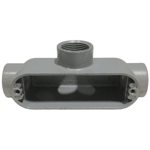 Generic 1" Conduit Body Type T, Copper Free Aluminum, Threaded