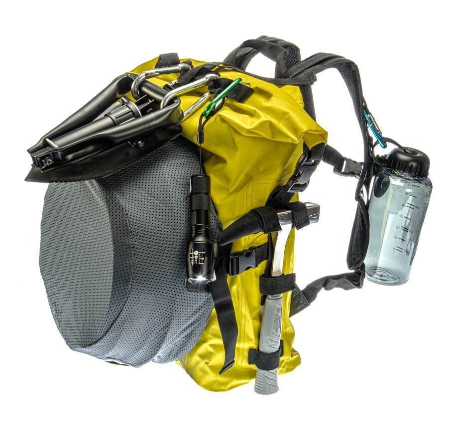 3Pc Set- Waterproof Gold Panning Backpack Kit,Includes-WaterProof Backpack,Sluic