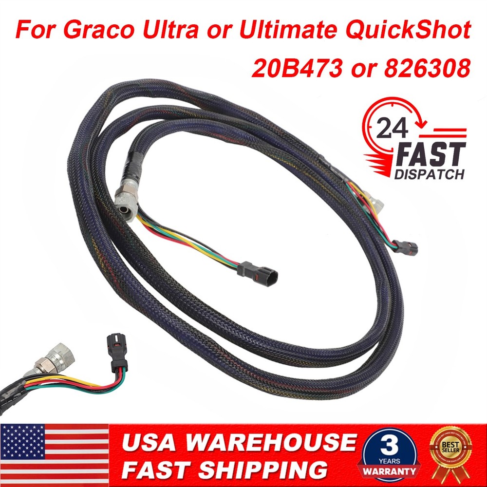 For Graco Ultra or Ultimate QuickShot Airless Sprayer Replacement Hose 2000354