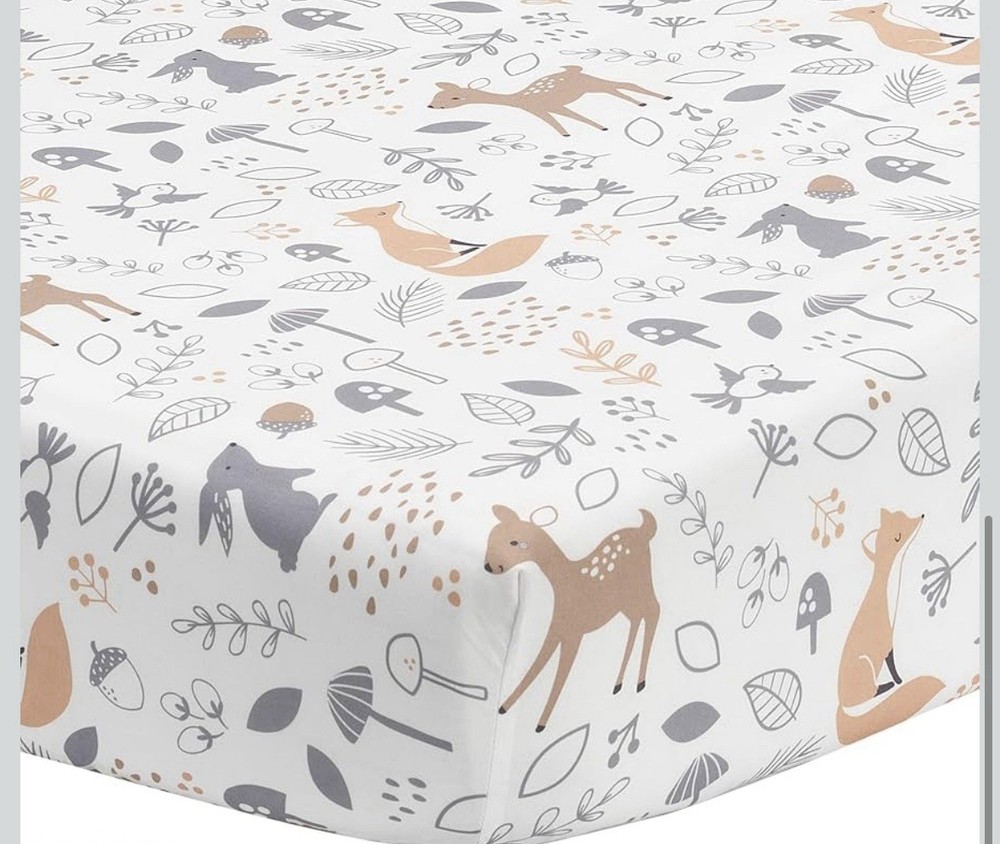 Woodland Nursery Crib Set