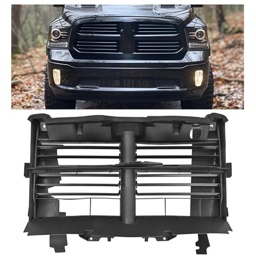Active Grille Shutter Assembly w/o Actuator Compatible with 2013-2018 Ram