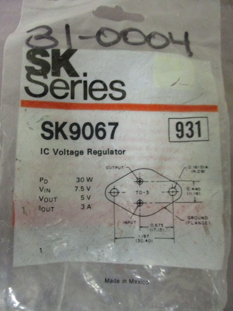 SKSeries SK9067 IC Voltage Regulator, 410280