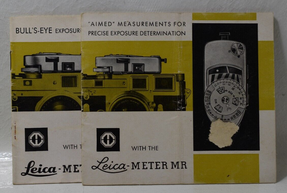 LEICA Meter MR INSTRUCTION Manual